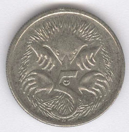 Australia 5 Cents de 1990