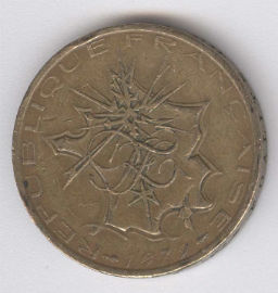 Francia 10 Francs de 1979