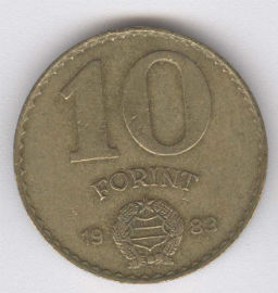 Hungría 10 Forint de 1983