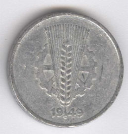 Alemania Democrática 10 Pfennig de 1949 (A)