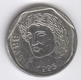Brasil 25 Centavos de 1995