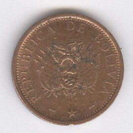 Bolivia 10 Centavos de 2006