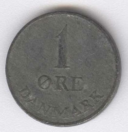 Dinamarca 1 Ore de 1950