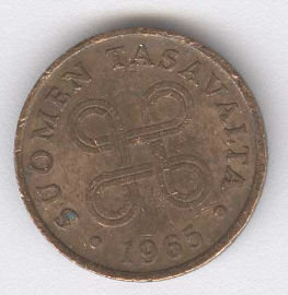 Finlandia 1 Penni de 1965