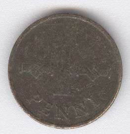 Finlandia 1 Penni de 1969