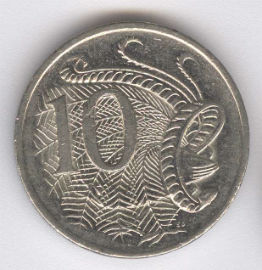 Australia 10 Cents de 2004