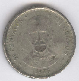 República Dominicana 25 Centavos de 1976