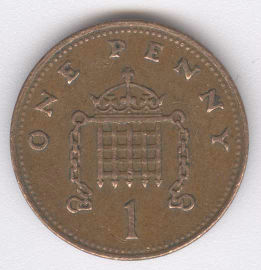 Inglaterra 1 Penny de 1991