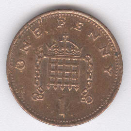 Inglaterra 1 Penny de 1993
