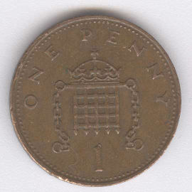 Inglaterra 1 Penny de 1984