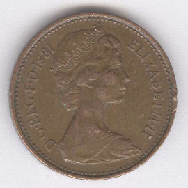 Inglaterra 1 Penny de 1981
