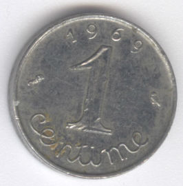 Francia 1 Centimes de 1969
