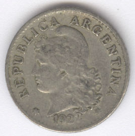 Argentina 5 Centavos de 1922