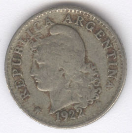Argentina 5 Centavos de 1922
