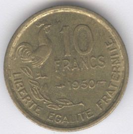 Francia 10 Francs de 1950