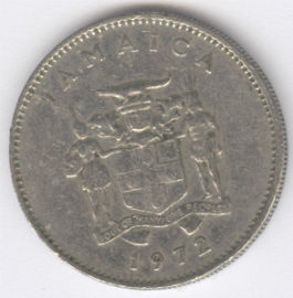 Jamaica 10 Cents de 1972