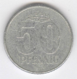 Alemania Democrática 50 Pfennig de 1958 (A)