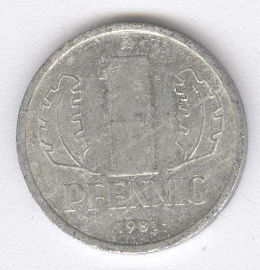 Alemania Democrática 1 Pfennig de 1981 (A)