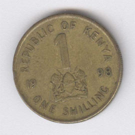 Kenia 1 Shilling de 1998