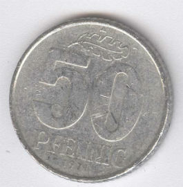 Alemania Democrática 50 Pfennig de 1971 (A)