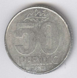 Alemania Democrática 50 Pfennig de 1972 (A)