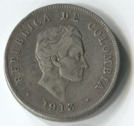 Colombia 50 Centavos de 1913