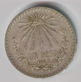 Mexico 1 Peso de 1923