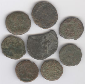 Lote Monedas Romanas de Bronce #14   