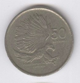 Filipinas 50 Sentimo de 1989
