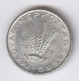 Hungría 20 Filler de 1986