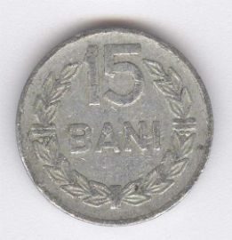 Rumania 15 Bani de 1975