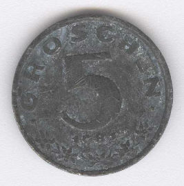 Austria 5 Groschen de 1981