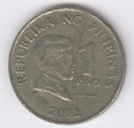 Filipinas 1 Piso de 2002