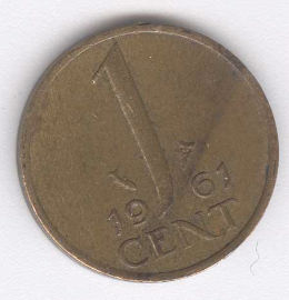 Holanda 1 Cent de 1961