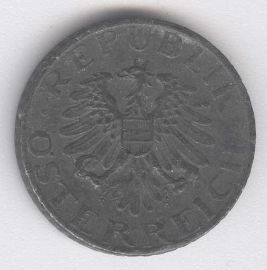 Austria 5 Groschen de 1968