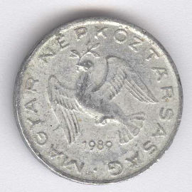 Hungría 10 Filler de 1989