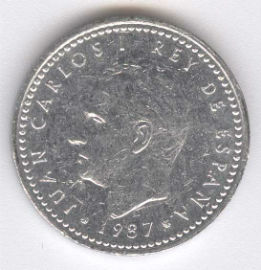 España 1 Peseta de 1987