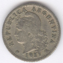 Argentina 5 Centavos de 1921