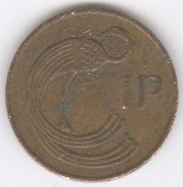 Irlanda 1 Penny de 1982