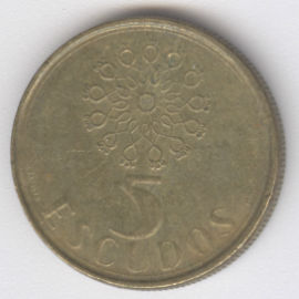 Portugal 5 Escudos de 1991