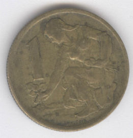 Checoslovaquia 1 Koruna de 1976