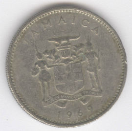 Jamaica 10 Cents de 1969