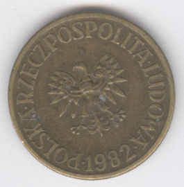 Polonia 5 Zloty de 1982