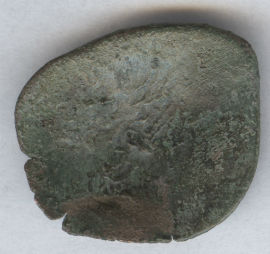 Moneda Copa Bizantina de Bronce   