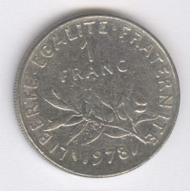 Francia 1 Franc de 1978