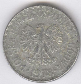 Polonia 1 Zloty de 1978