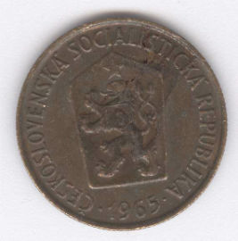 Checoslovaquia 50 Haleru de 1965